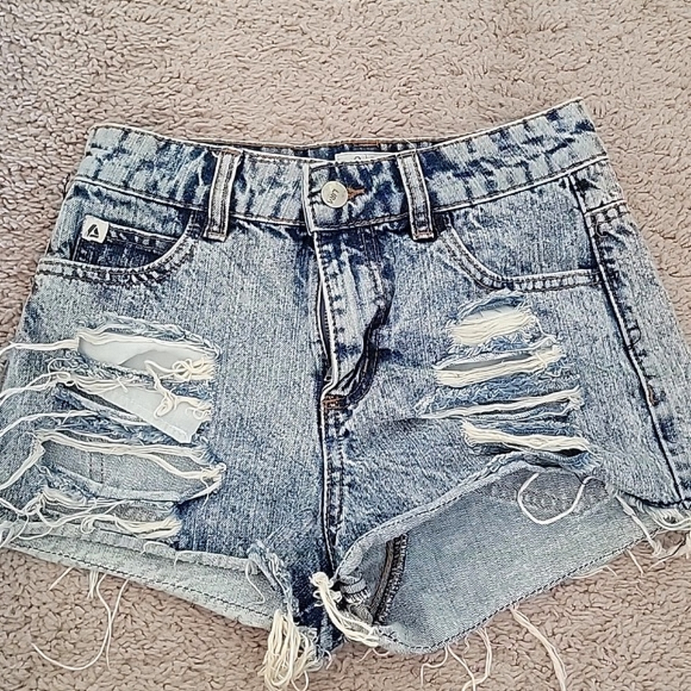 High waisted shorts